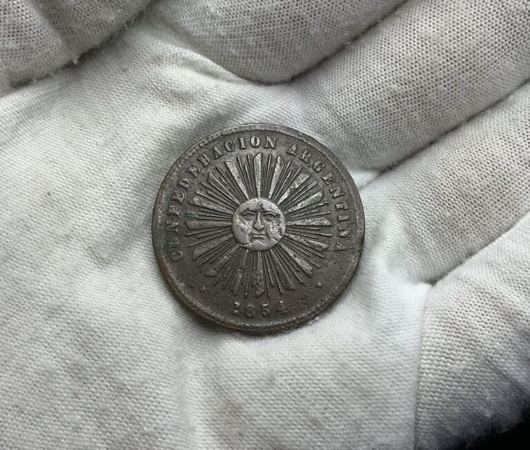 Read more about the article 1854 Argentina 2 Centavos Vf D243