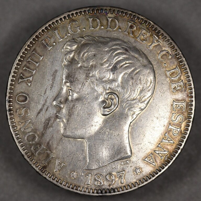 Read more about the article 1897 Spanish Philippines Silver Peso
