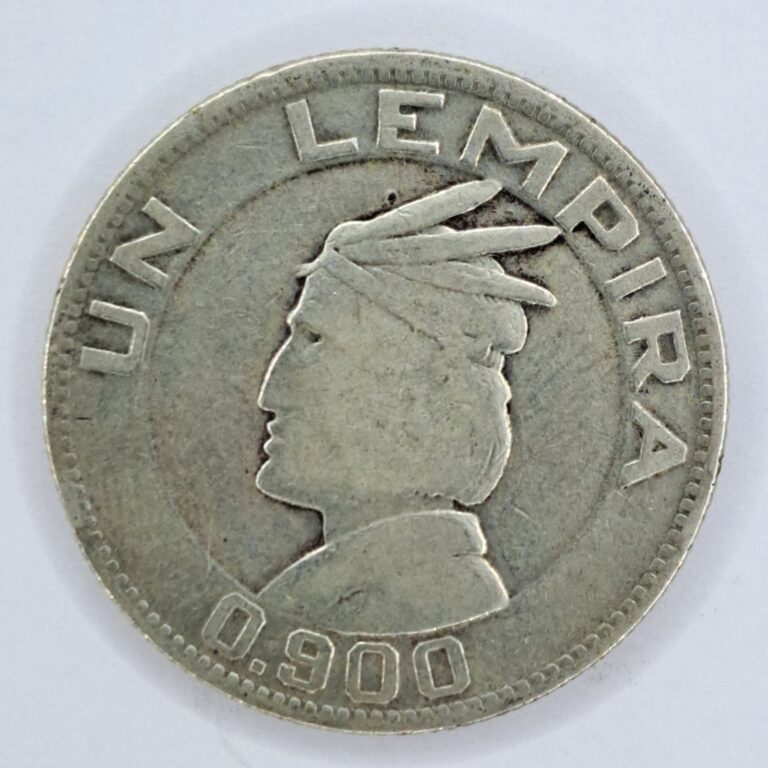 Read more about the article 1934 Honduras Silver 1 Un Lempira Coin Rare Free Shipping #SA14