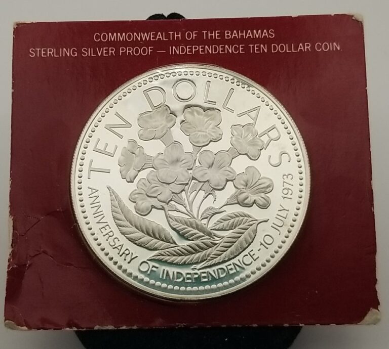 Read more about the article Bahamas 1976 $10 Silver Coin – Sealed Proof #3774