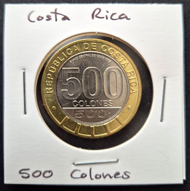Read more about the article Costa Rica Moneda 500 Colones Set de 4 monedas conmemorativas