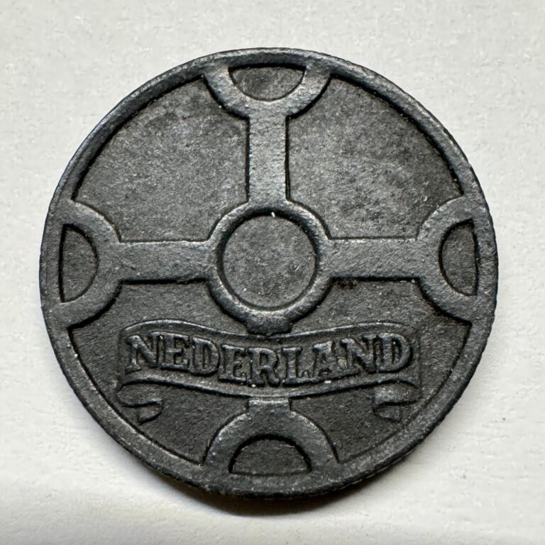 Read more about the article 1941 Netherlands 1 Cent – German Occupation – Coin #C-059