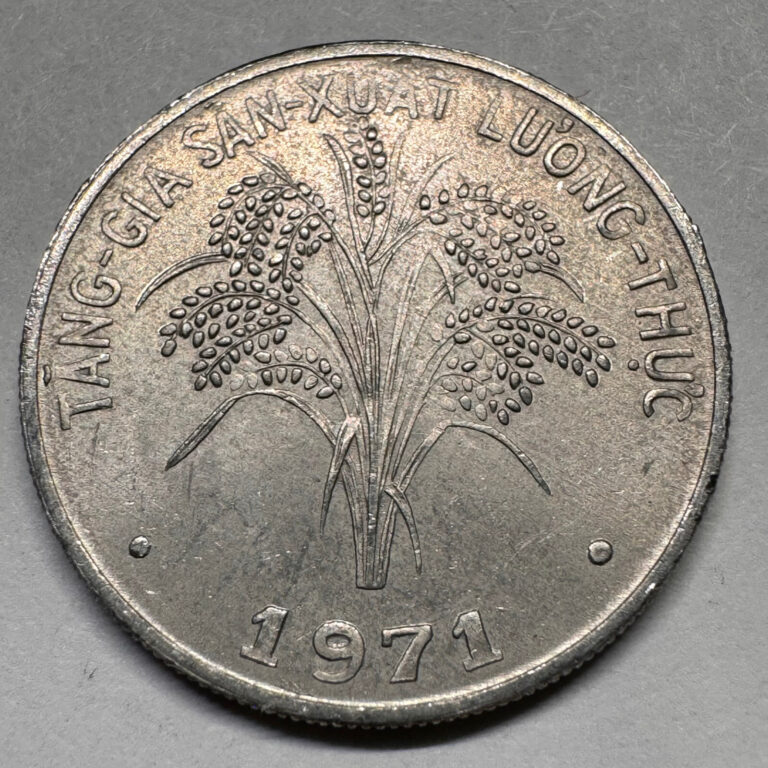Read more about the article 1971 Vietnam 1 Dong – Beautiful Coin – #A-031-B