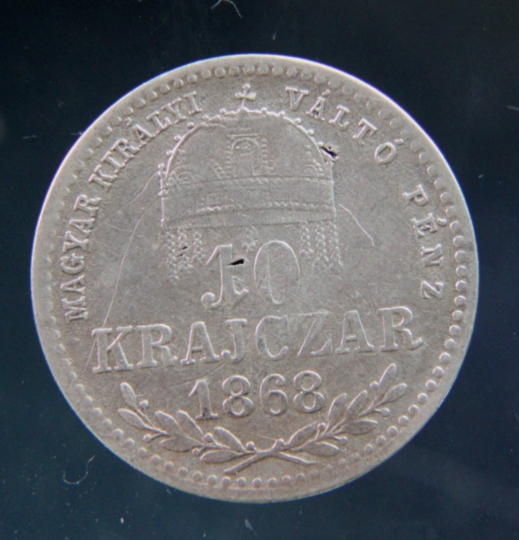 Read more about the article Hungary 10 Krajczar 1898 Silver Coin.