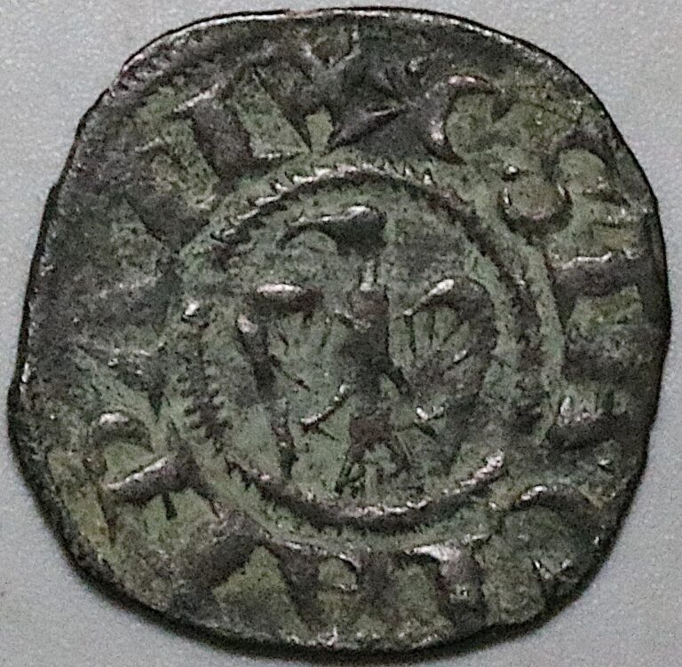 Read more about the article 1200s Sicily Billon Denaro XF Medieval Italy State Coin (25090103R)