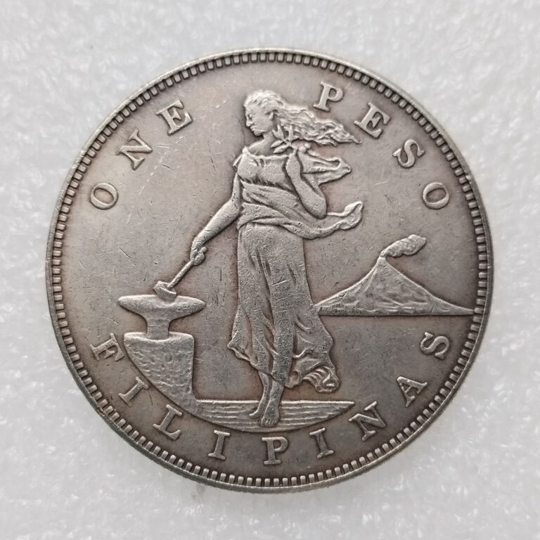 Read more about the article 1906-S Philippines Peso 1P Coin – Rare Key Date! As shown in the figure