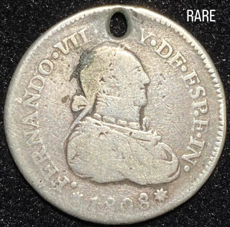 Read more about the article VERY RARE 1808 Nicaragua “Leon” 1 Real Proclamation Coin Medal ONLY 1600 MINTED!