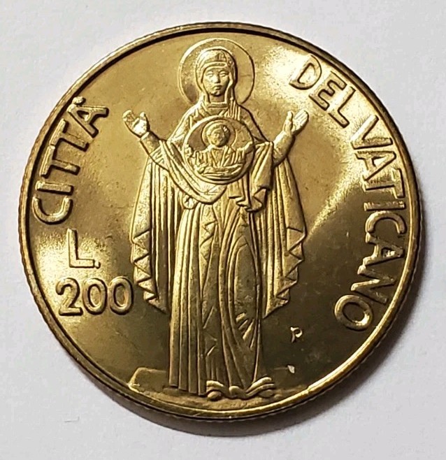 Read more about the article 1990 Vatican City 200 Lire Coin