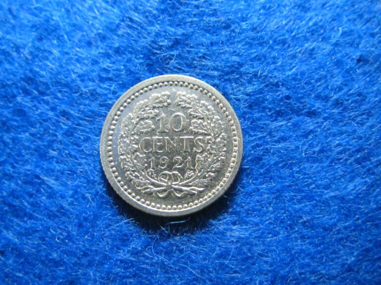 Read more about the article 1921 Netherlands Silver 10 Cents – Lustrous High Grade