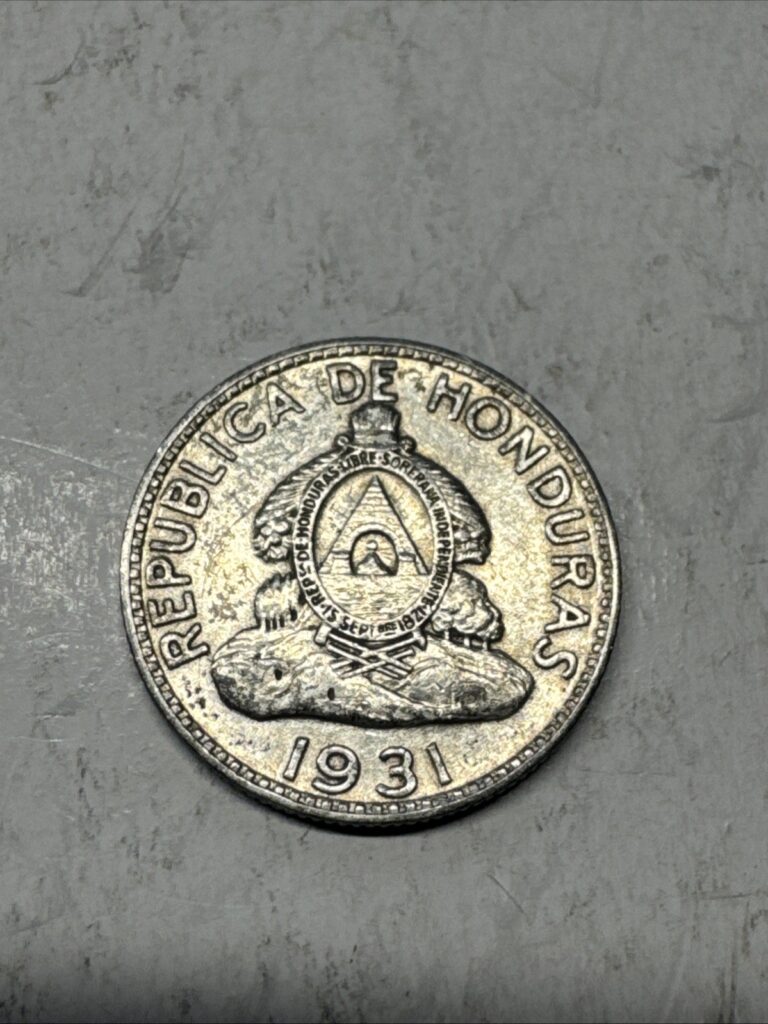 Read more about the article 1931 Honduras Silver 50 Centavos    (storage f)