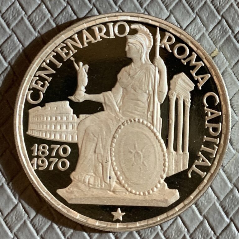 Read more about the article Equatorial Guinea 150 Pesetas 1970 Silver Proof Rome 3 520 minted