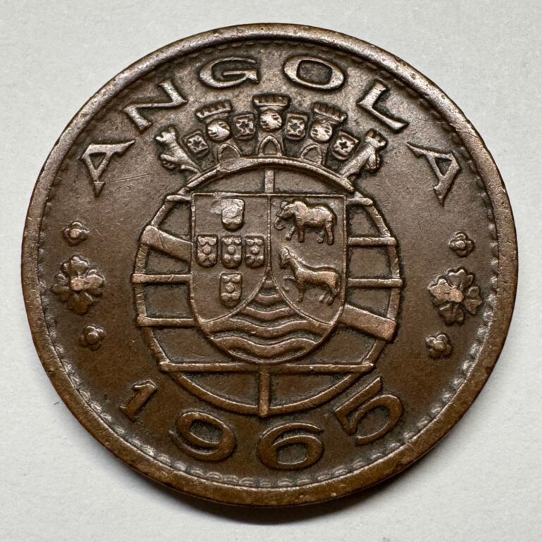 Read more about the article 1965 Angola 1 Escudo – Coin #C-059