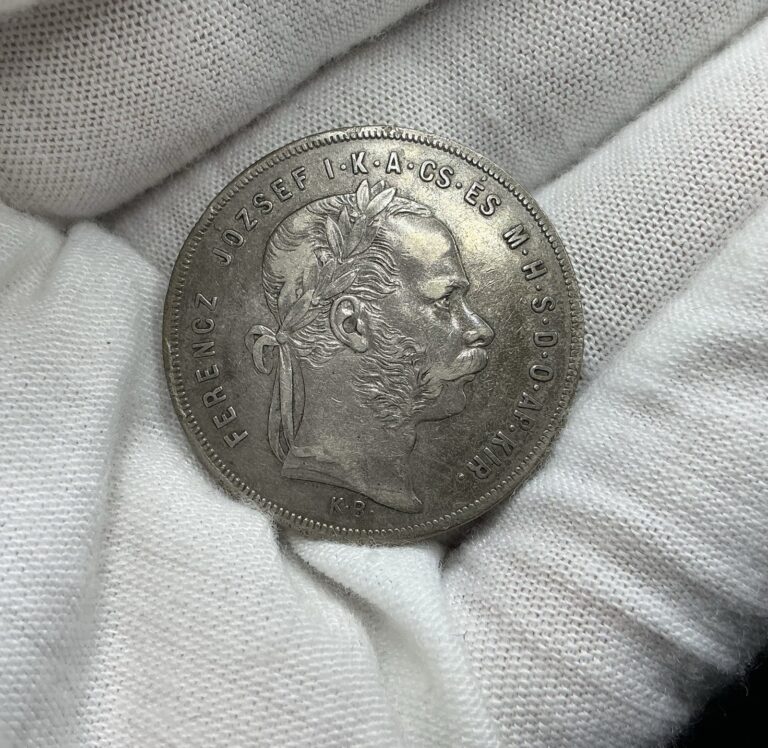 Read more about the article Hungary  Silver 1 Forint  1879  toned R140