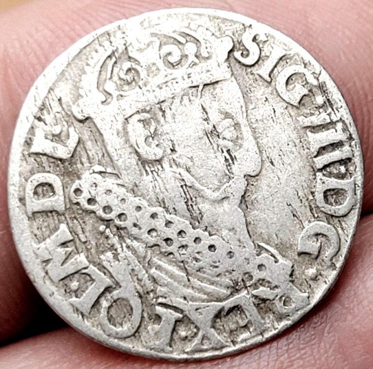 Read more about the article 1621 Poland 3 Groschen Silver coin SIGISMUND III