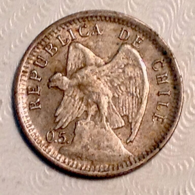 Read more about the article ~ 1907 Chile Ten 10 Centavos – free US shipping