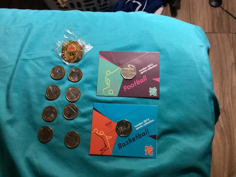 Read more about the article Lot of 11- 2016 Brazil 1 Real Coins  Olympic Games Rio(2) 2012 London Coins 1pin