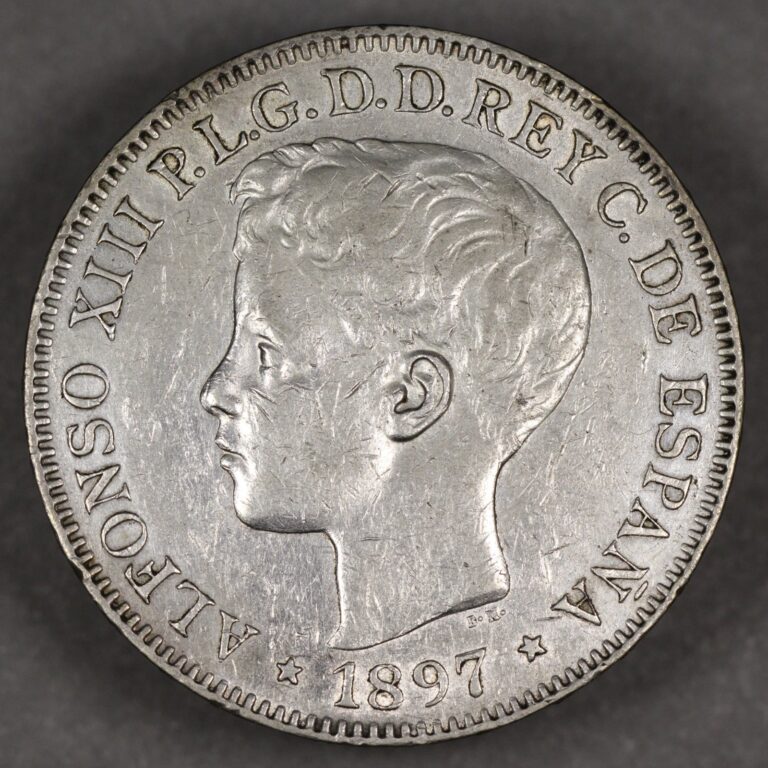 Read more about the article 1897 Spanish Philippines Silver Peso