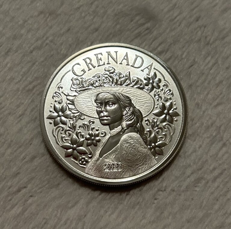 Read more about the article 2023 Eastern Caribbean Central Bank Grenada La Diablesse 1 Troy oz .999 Silver