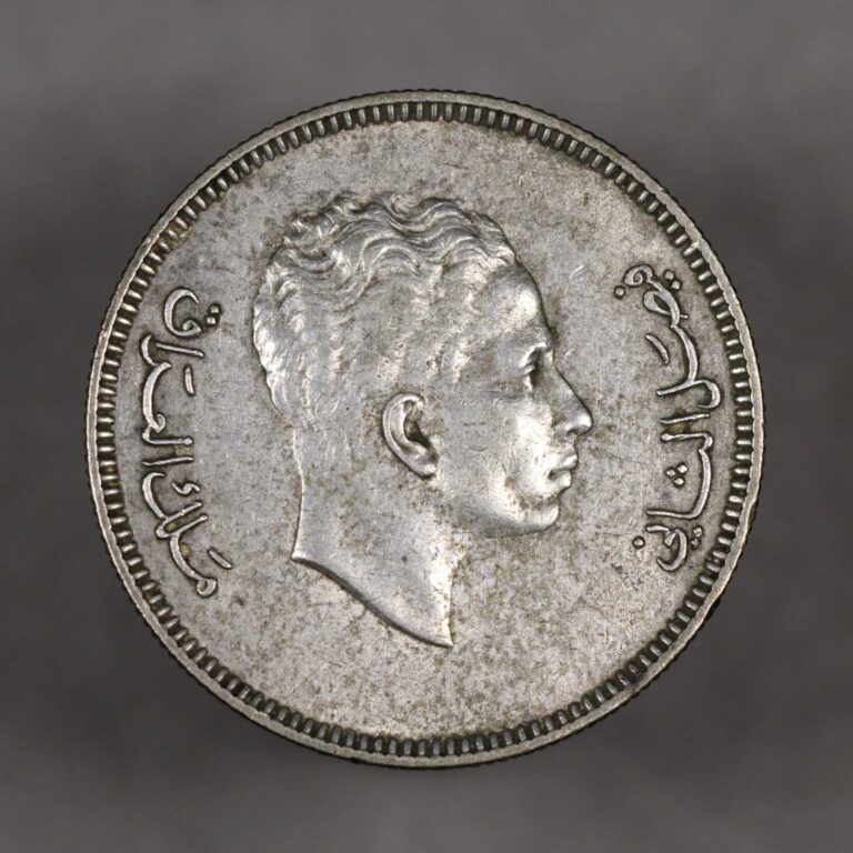 Read more about the article 1953 Iraq Silver 20 Fils