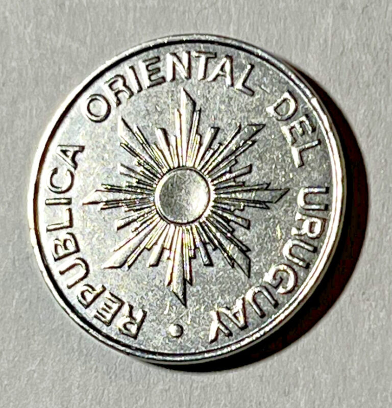 Read more about the article 1989 Uruguay Coin 10 nuevos pesos Radiant Sun
