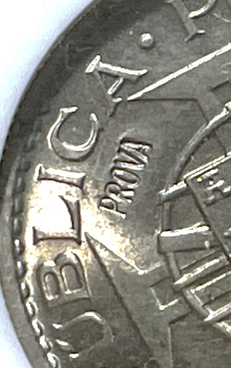 Read more about the article Cape Verde  Cabo Verde 1967 2.5 ESCUDOS “prova” coin PROOF