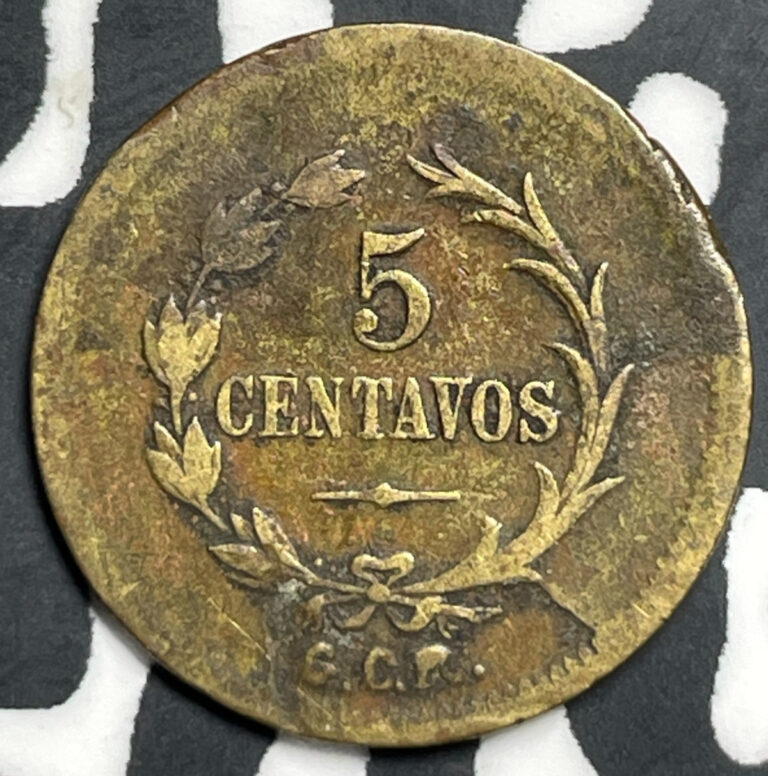 Read more about the article 1919 Costa Rica 5 Centavos Lot#T9388