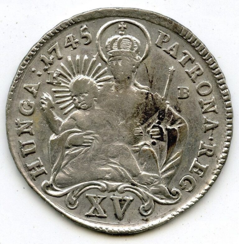 Read more about the article 1745-KB Hungary Silver Coin 15 Kreuzer – P371