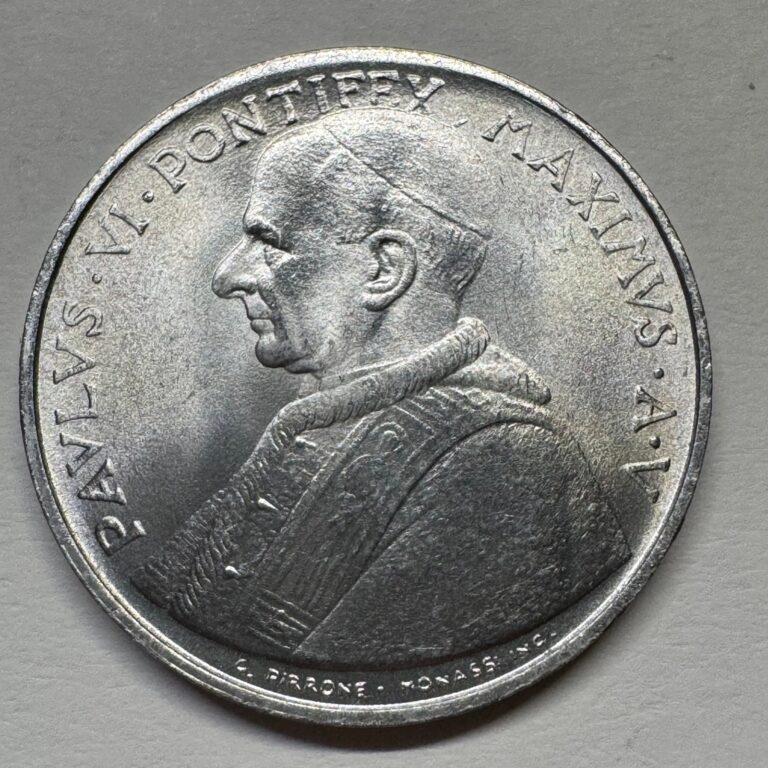Read more about the article 1967 Vatican City 10 Lire – Coin #C-053