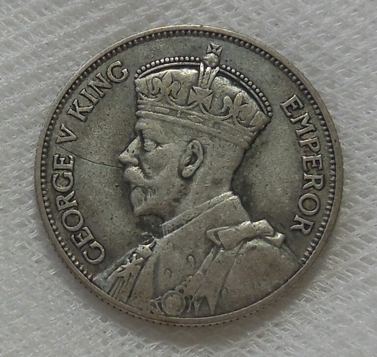 Read more about the article 1934 NEW ZEALAND ONE FLORIN SILVER COIN