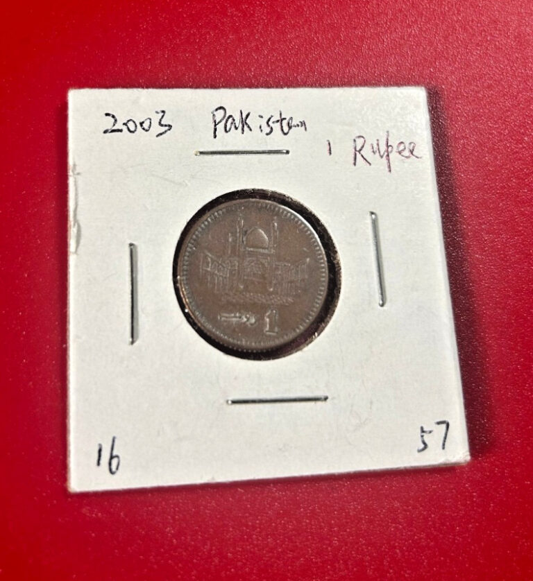 Read more about the article 2003 Pakistan 1 Rupee Coin – NICE WORLD COIN !!!