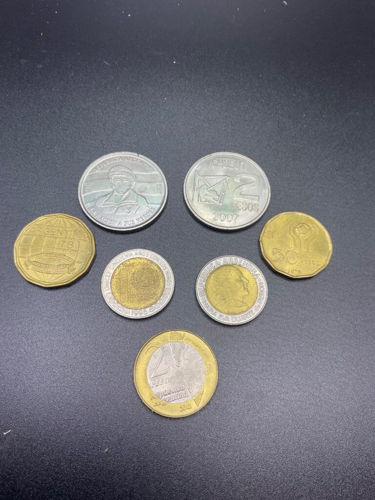 Read more about the article Argentina coins lot – higher quality