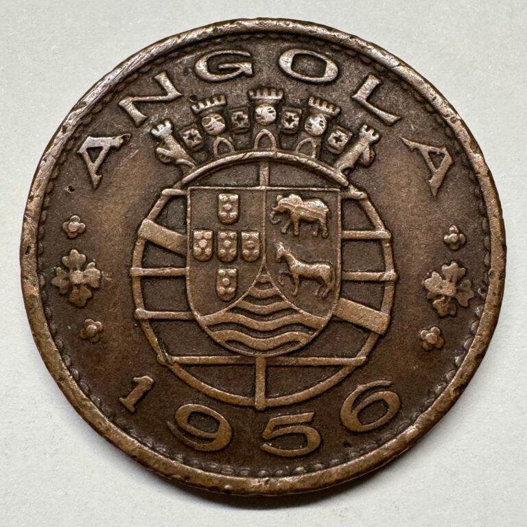 Read more about the article 1956 Angola 1 Escudo – Coin #C-059