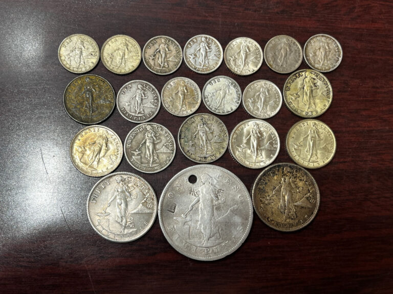 Read more about the article LOT OF (21) PHILIPPINES SILVER COINS