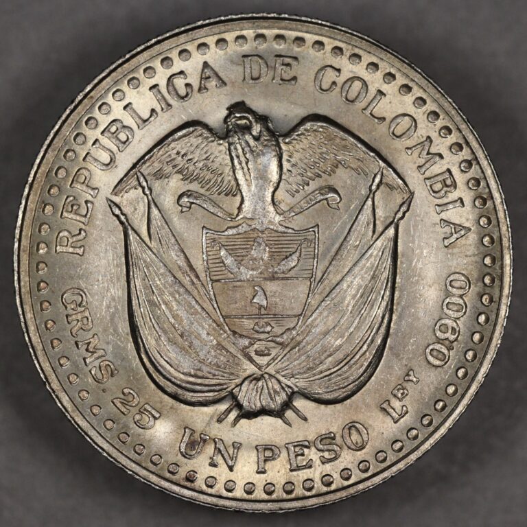 Read more about the article 1956 Colombia Silver Peso