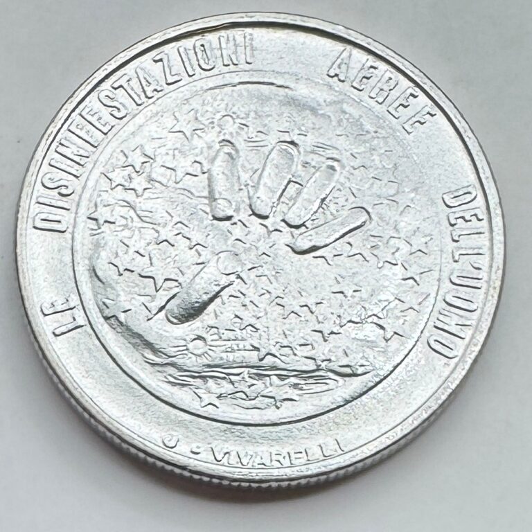 Read more about the article 1977 San Marino 50 Lire Coin – BU – Fifty – 180 000 Minted – UNC – Free Shipping
