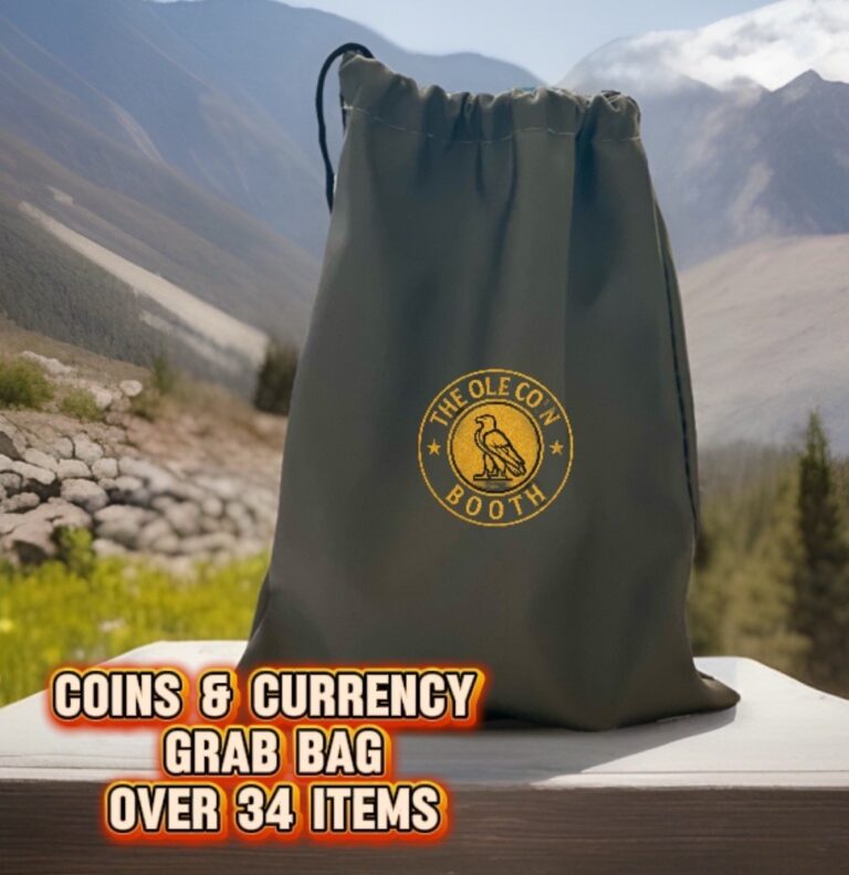 Read more about the article 🔥 ESTATE STYLE COINS and CURRENCY GRAB BAG 🔥 OVER 34+ ITEMS IN EVERY BAG 🔥