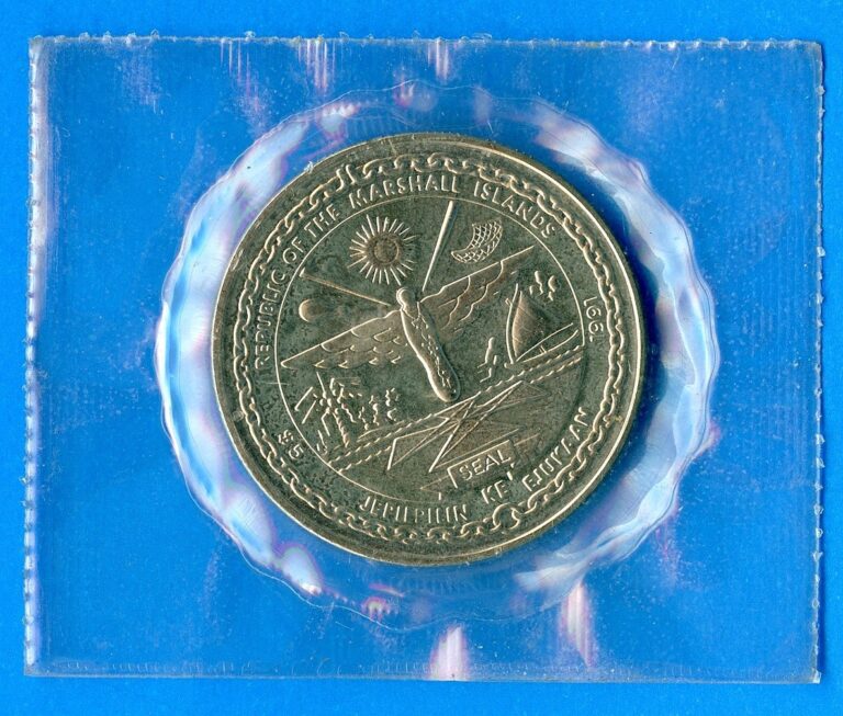 Read more about the article 1991 Marshall Islands $5 To the Heroes of Desert Storm Coin #40 Sealed