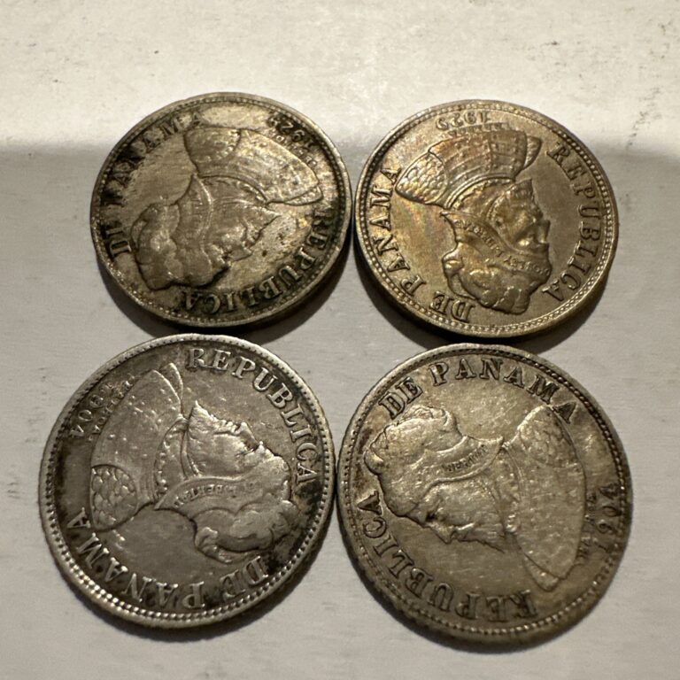 Read more about the article 13 Various Panama Coins (1904-1967)