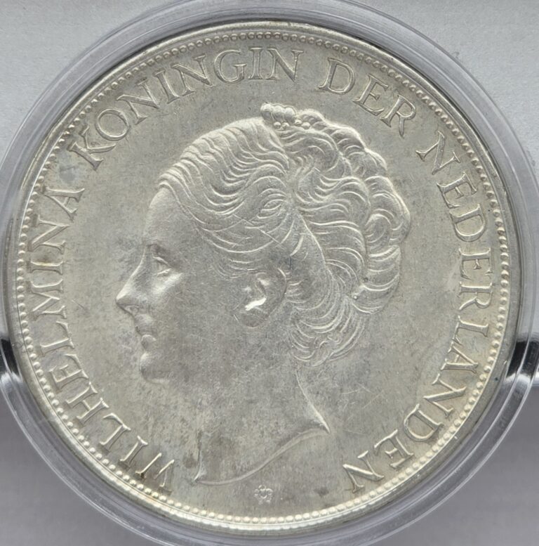 Read more about the article Netherlands East Indies 1943-D 2 1/2 Gulden Silver Coin – Denver Mint WWII