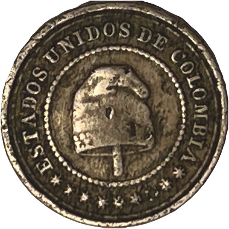 Read more about the article 1881 Colombia 2 1/2 Centavos ~ Combined Shipping ~ Lot C48b