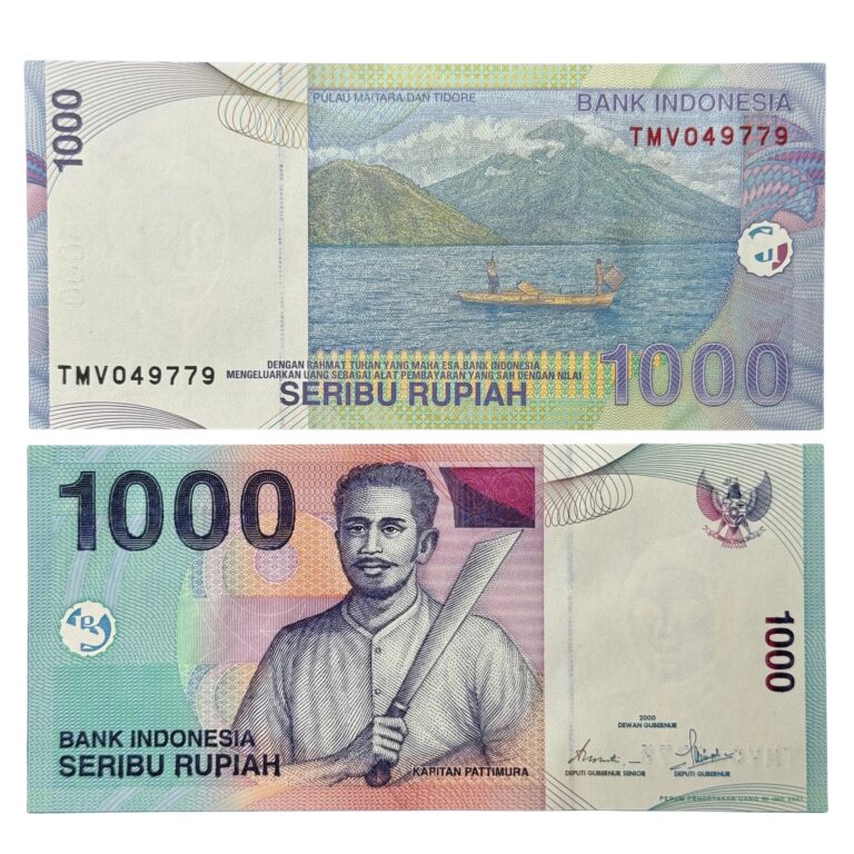 Read more about the article Indonesia P141(U) 1 000 Rupiah Banknote! 🇮🇩 Free Shipping!!!!