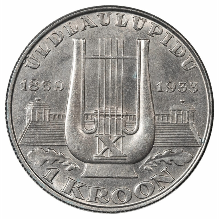 Read more about the article 1933 Estonia 1 Kroon Song Festival 6g .500 Silver 3g ASW