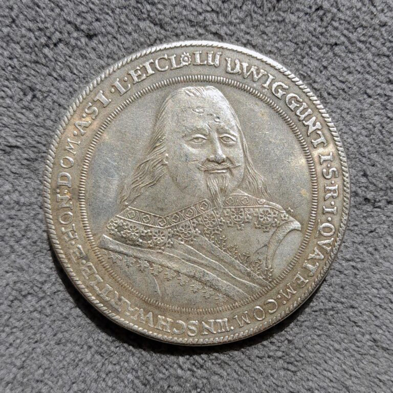 Read more about the article 1 Thaler 1646 Dietrichstein Sigismund Ludwig Austrian States Coin