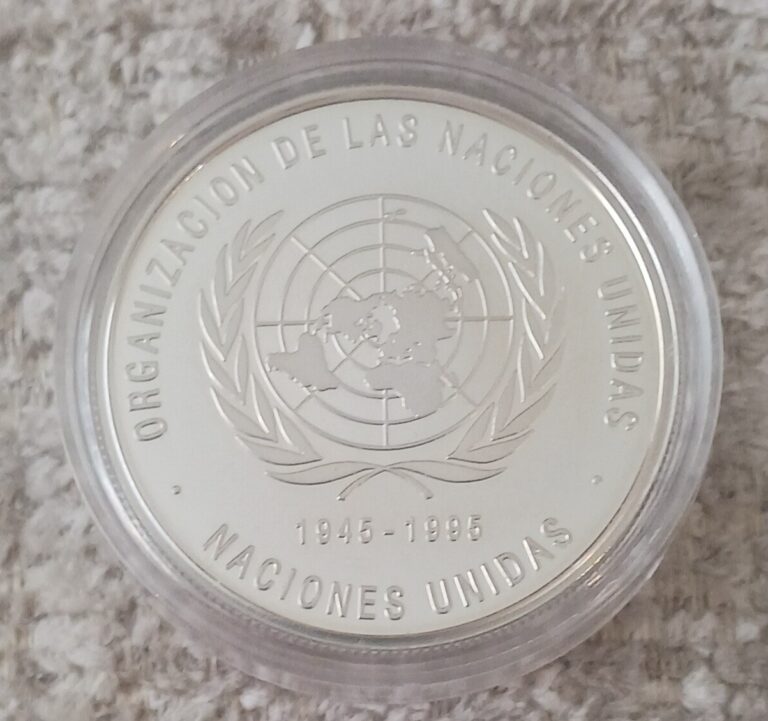 Read more about the article 1995 VENEZUELA SILVER COIN PROOF 500 BOLIVARES ORG DE LAS NACIONES UNIDAS LEY900