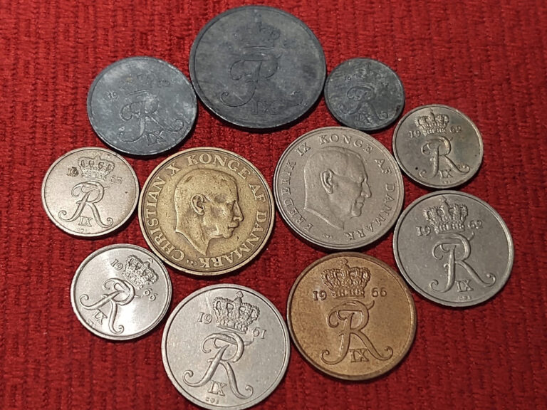 Read more about the article Denmark Coins from 1940’s and 1960’s Dates – See Pics/Description Circ to UNC