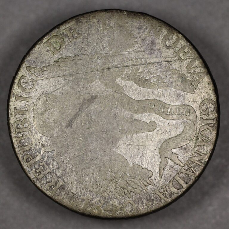 Read more about the article 1840 Colombia Silver 8 Reales