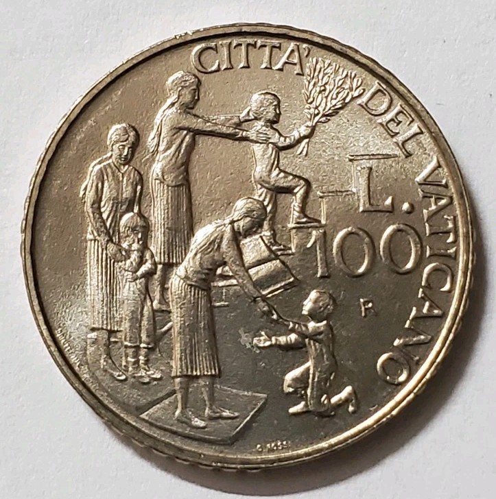 Read more about the article 1996 Vatican City 100 Lire Coin