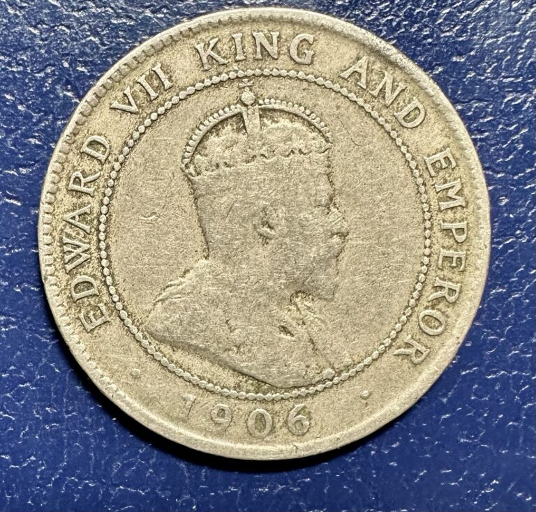Read more about the article Beautiful 1906 Jamaica One Penny KM 23