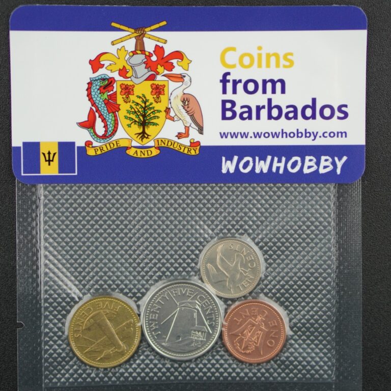 Read more about the article Barbadian Coins 🇧🇧 4 Unique Random Coins from Barbados for Coin Collecting