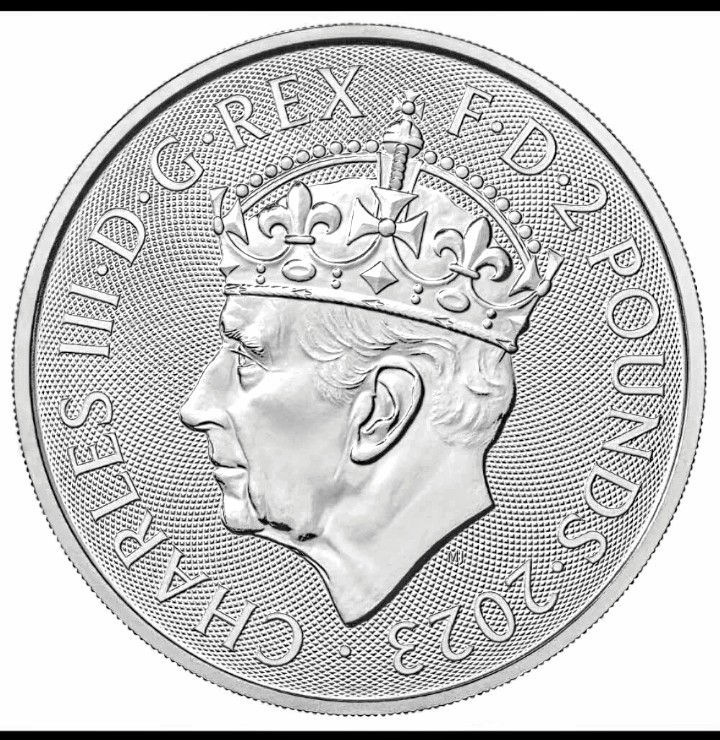 Read more about the article 2023 U.K. 2 Pound Silver King Charles Britannia Coronation 1 oz BU- US Seller